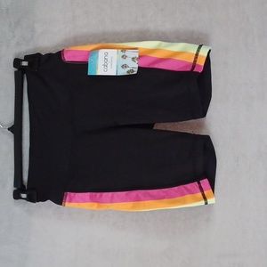 Cabana by Crown & Ivy  Size XS Girls Fashion Black  Bike Shorts.